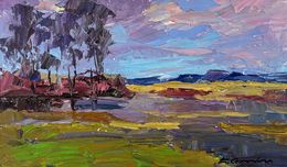 Gemälde, Spring Colorful Day in the Mountains, Boris Serdyuk