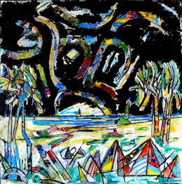 Painting, Bassin Pirog, Richard Vildeman