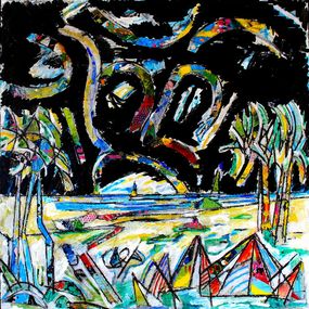Painting, Bassin Pirog, Richard Vildeman