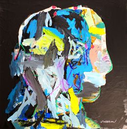 Peinture, Portrait, Richard Vildeman