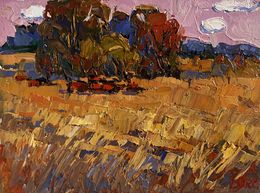 Peinture, On the Autumn Steppes, Oksana Ivanyuk