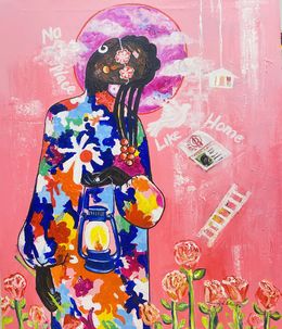 Peinture, Finding Solace, Olajide Kuti