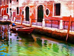 Painting, A beautiful day in Venice, Kristine Kvitka