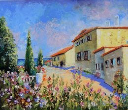 Pintura, Sunny day in Tuscany, Schagen Vita