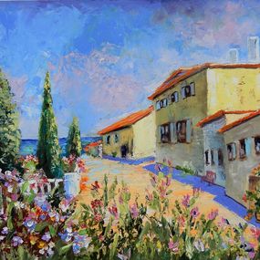 Painting, Sunny day in Tuscany, Schagen Vita