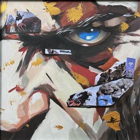 Peinture, Rage Silencieuse, Noël Caizergues