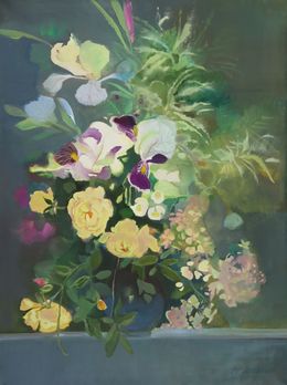 Gemälde, Irises, Vita Merca