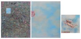 Gemälde, Triptych Blyue..., Franceska Kirke
