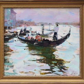 Peinture, Gondoliers, Agnija Germane