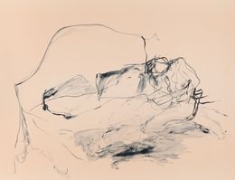 Print, On My Knees, Tracey Emin