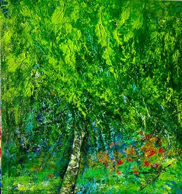 Painting, Tree, Manana Eloshvili
