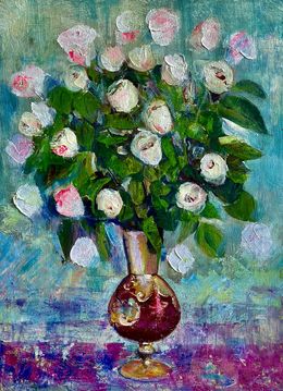 Painting, Flowers, Manana Eloshvili