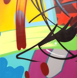 Peinture, Side Swiped, John Matos Crash