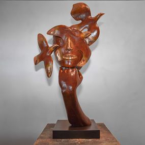 Sculpture, Espérance - détail, Etienne