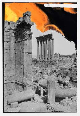 Fotografía, Architecture I (Temple of Bacchus, Baalbek). From The Dis(This) appearance series, Arslan Sükan