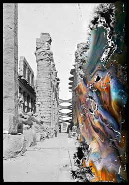 Fotografía, Architecture V (Temple Rameses Ii, central aisle of Hypostyle Hall, Egypt). From The Dis(This) appearance series, Arslan Sükan