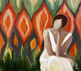 Painting, Memories. The Old Carpet, Iryna Bondar