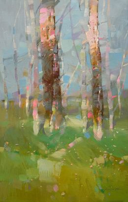 Pintura, Oak Trees, Vahe Yeremyan