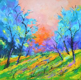 Pintura, Where the Sky Melts Into the Trees, Pol Ledent