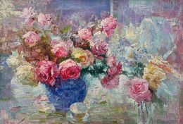 Pintura, Vase of Roses, Ashot Muradyan