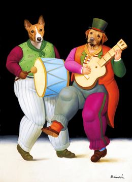 Édition, Poltrona n° 240324 i clown su Ferando Botero, Bonaschi