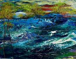 Pintura, Village by the Sea, Manana Eloshvili