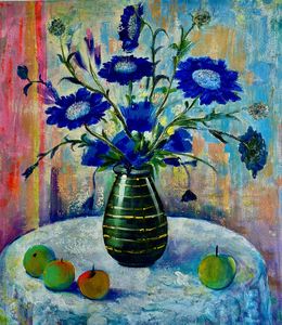 Pintura, Still Life of Wildflowers, Manana Eloshvili