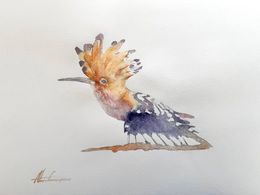 Painting, Hoopoe, Artyom Abrahamyan