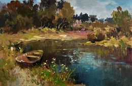 Pintura, Preparing for a Boat Trip, Suprunchuk Yuriy