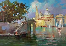 Pintura, Bells over the river, Suprunchuk Yuriy