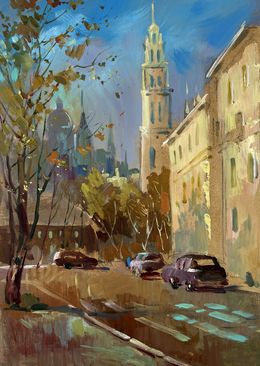 Pintura, Street in motion, Suprunchuk Yuriy