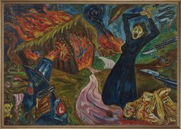 Pintura, Agression US - Série Soutien au Vietnam, S. Birga