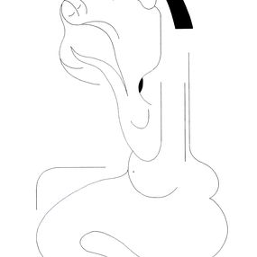 Fine Art Drawings, Primordial Love, Hildegarde Handsaeme