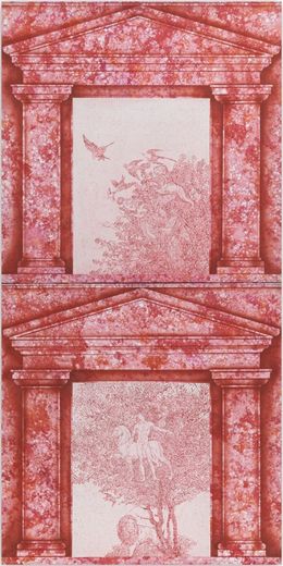 Painting, Paesaggi che l’orecchio ascolta (diptych) / Landscapes that the ear listens to (diptych), De Fillipi Fernando