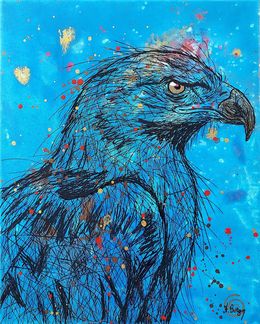 Pintura, Aigle cosmique, Axelle Biltgen