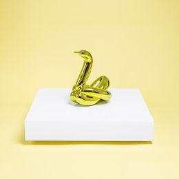 Sculpture, Balloon Swan (Yellow), Jeff Koons