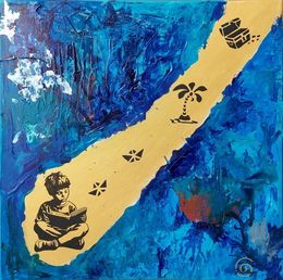 Painting, Envol littéraire, Axelle Biltgen