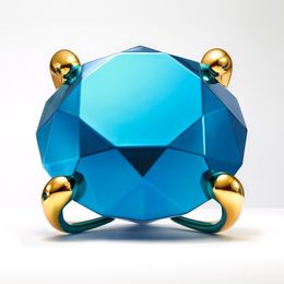 Sculpture, Diamond (Blue), Jeff Koons