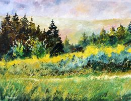 Pintura, A meadow in my countryside, Pol Ledent