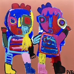 Painting, Le Duo, Pitu