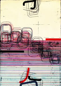 Painting, Entropy Zone 21., Petr Strnad