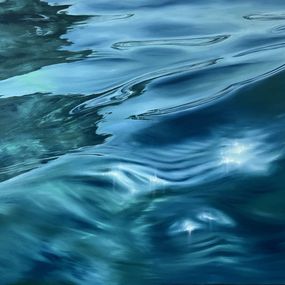 Painting, Flowing light, Valeria Ocean