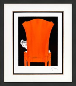 Edición, Le Petit Chien Sur Le Fauteuil, René Gruau