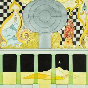 Disegno, Le portique amoureux, Francis Saillart / Aristall
