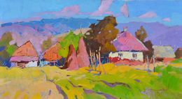 Peinture, Sunny Yard, Alexander Shandor