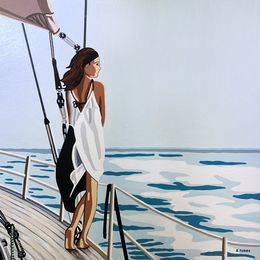 Painting, Happy Hours, Sylvie Eudes