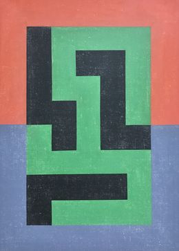 Painting, Maze, Yury Rostiskavsky