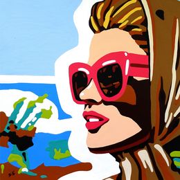Painting, Plein Soleil, Sylvie Eudes