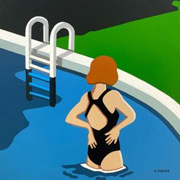 Painting, Que Calor, Sylvie Eudes