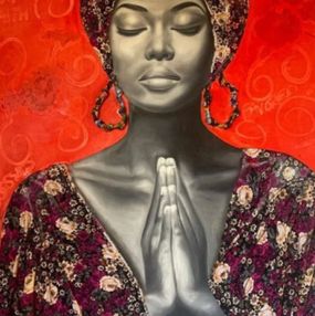 Gemälde, Meditation - NIcoleta Gallery Berlin Germany, Keith Zenda